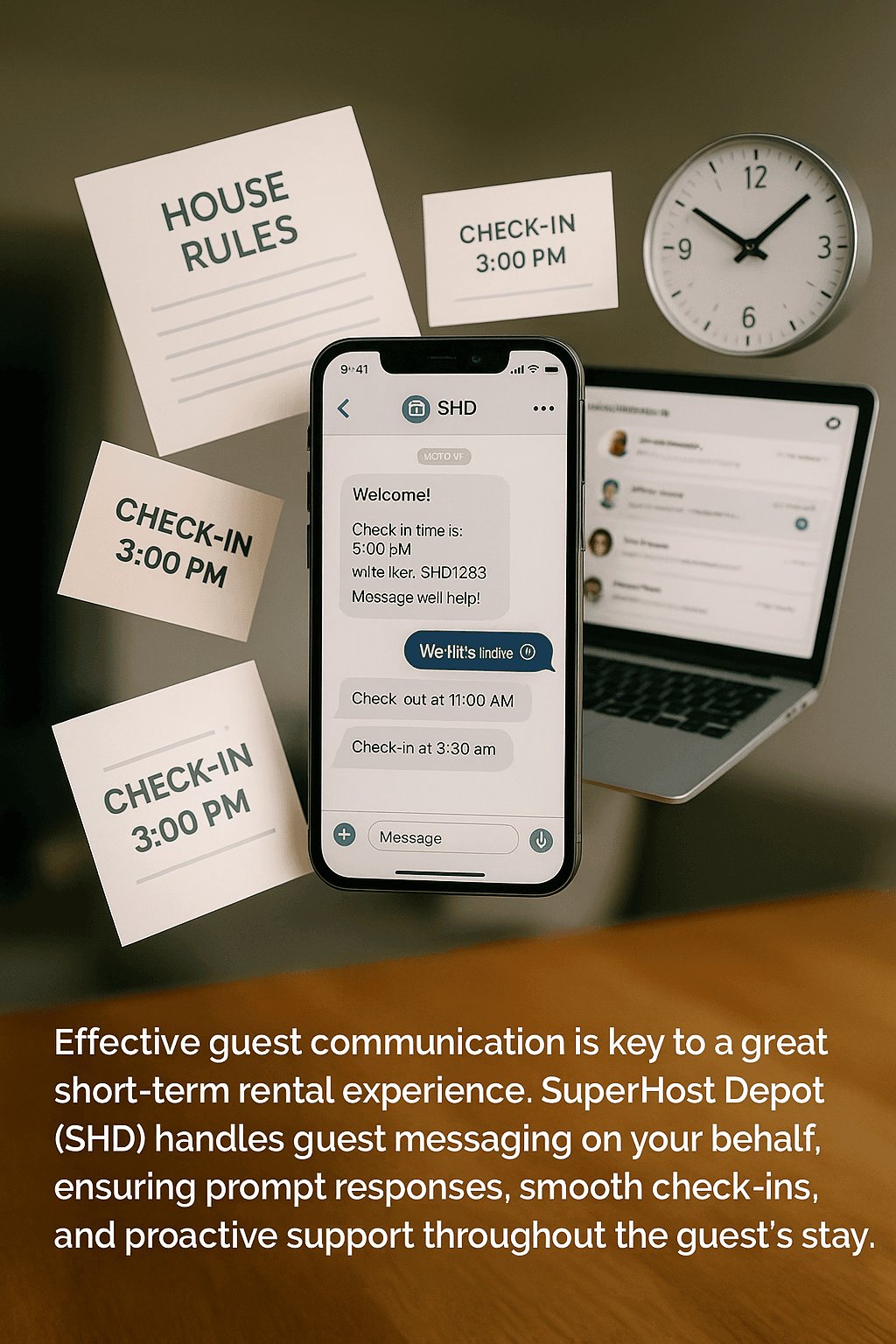 How SHD Manages Guest Messaging