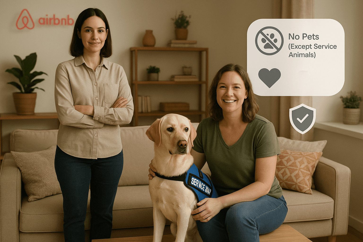 How to Handle Service Animals in Your Airbnb